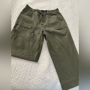 Riveted by-Lee, Capri Utility Pants Size-10M Army -Green